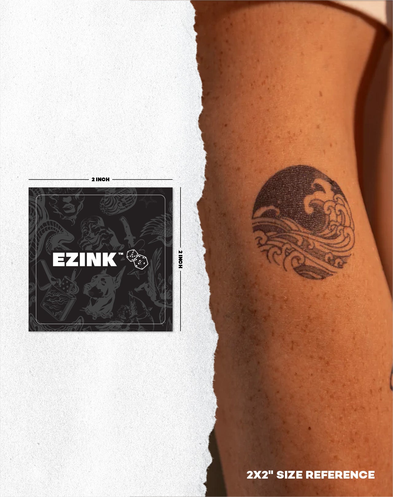 Custom Mini Tattoo (2×2”)
